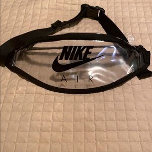 Nike clear crossbody/Fanny pack